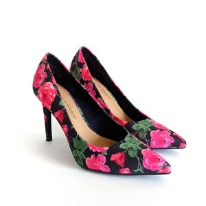 Christian Siriano for Payless Floral Pointy Heels